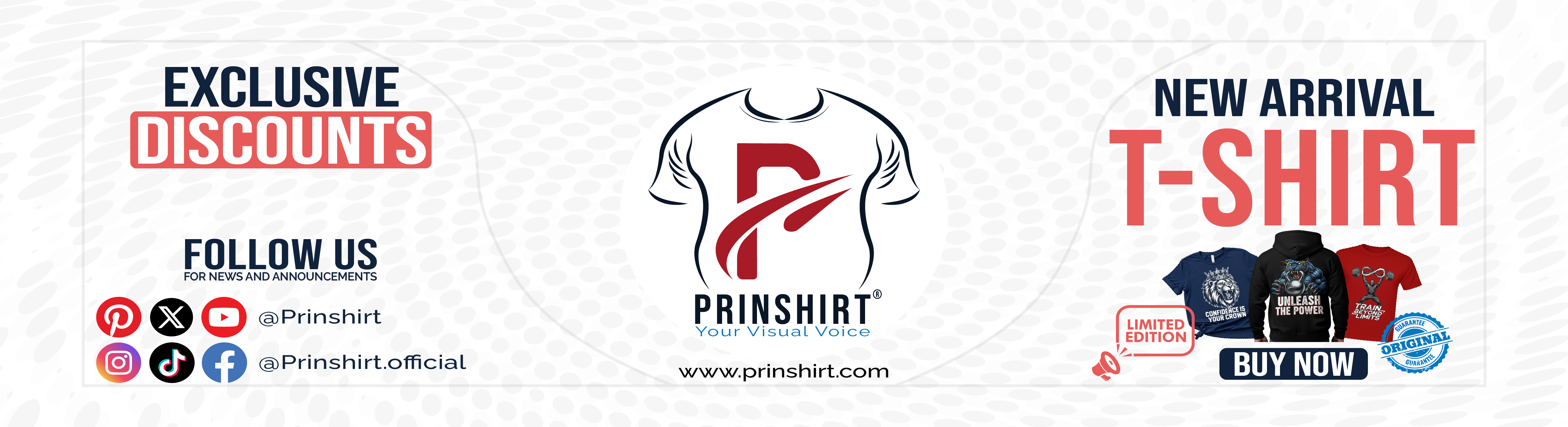 Banner for PRINSHIRT